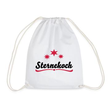 sternekoch - Turnbeutel - Weiß - Vorne