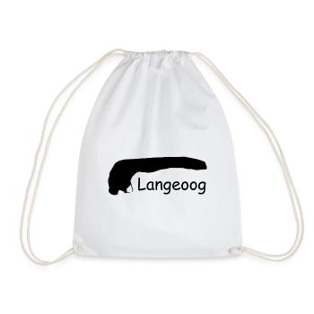 Langeoog - Sac de sport léger - blanc - Devant