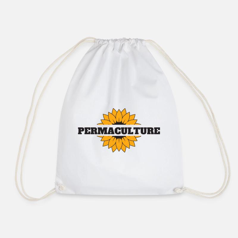 Permaculture - Sac de sport léger - blanc