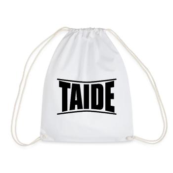 t-shirt Taide t-shirt idée cadeau - Sac de sport léger - blanc - Devant