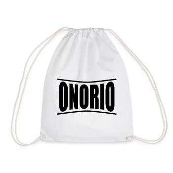 Onorio t-shirt t-shirt idée cadeau - Sac de sport léger - blanc - Devant