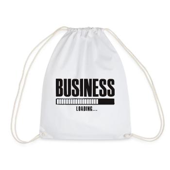 Business Loading Online Business Affiliate - Drawstring Bag - white - Front