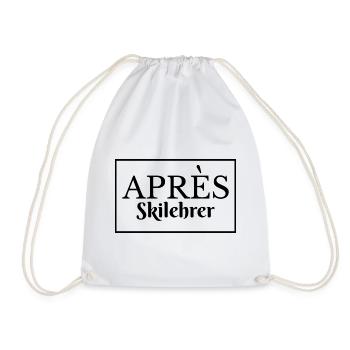 Apres Skilehrer Party Humor - Turnbeutel - Weiß - Vorne