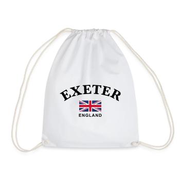 Exeter, England - Turnbeutel - Weiß - Vorne