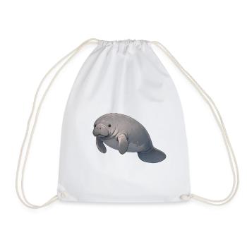 Lamantin - Sac de sport léger - blanc - Devant
