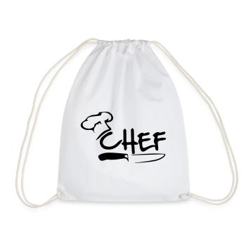 Chef - Sac de sport léger - blanc - Devant