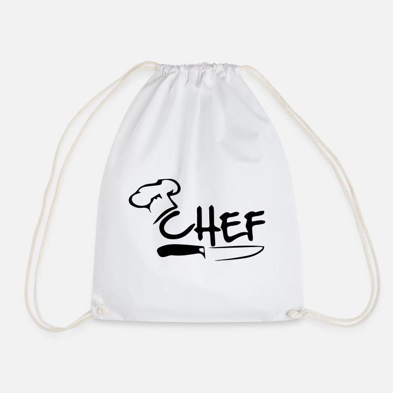 Chefkoch - Turnbeutel - Weiß