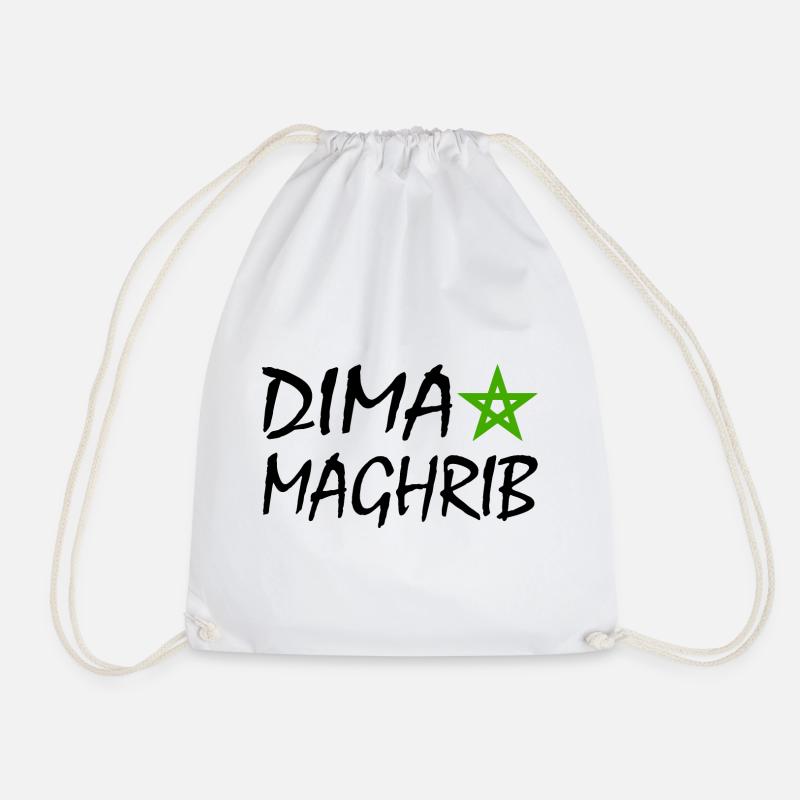 Dima maghrib - Sac de sport léger - blanc