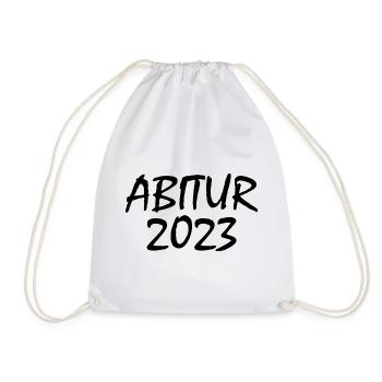 Abitur 2023 - Turnbeutel - Weiß - Vorne