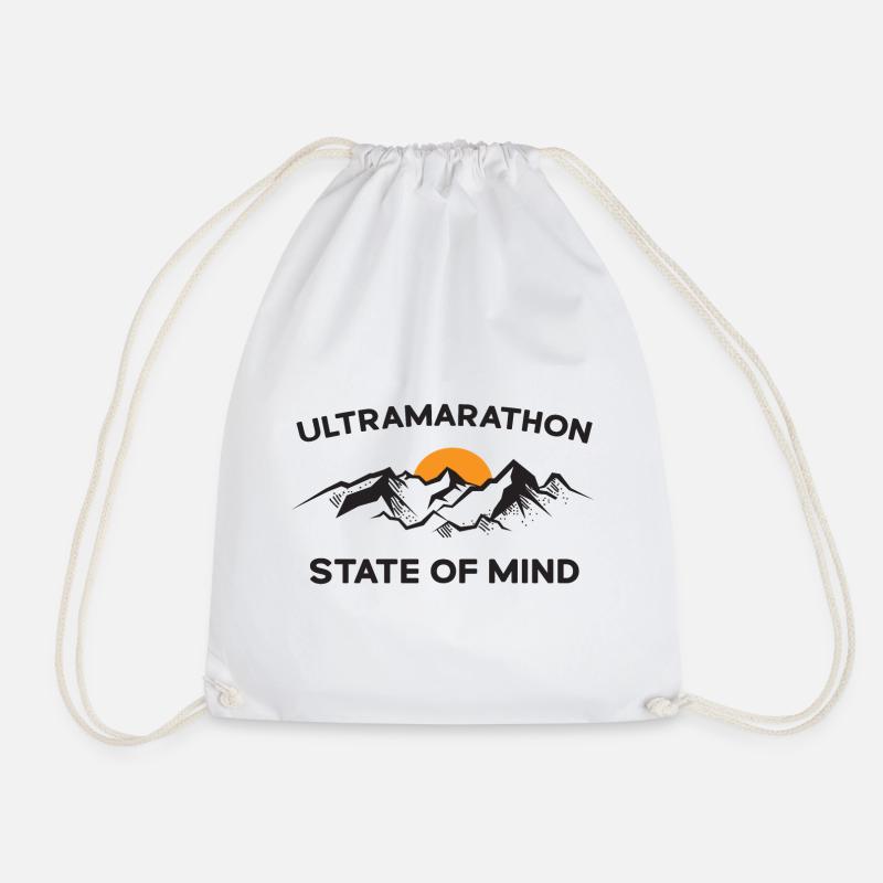 Ultramarathon - Gemütszustand - Turnbeutel - Weiß