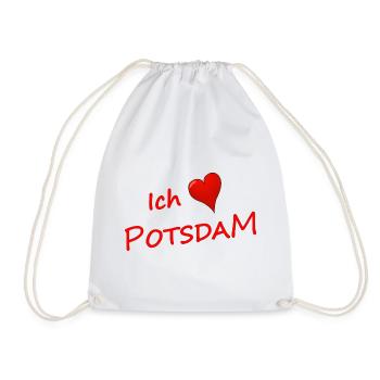 ICH LIEBE POTSDAM - Turnbeutel - Weiß - Vorne