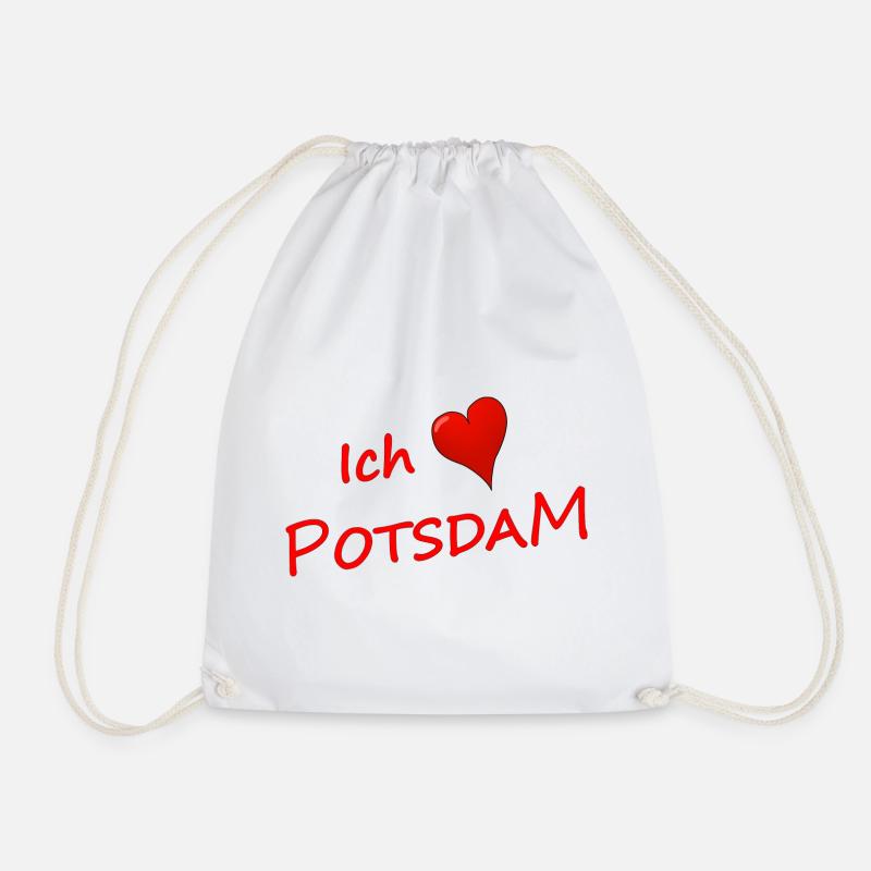 ICH LIEBE POTSDAM - Turnbeutel - Weiß