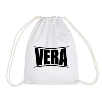 Véritable idée cadeau t-shirt t-shirt - Sac de sport léger - blanc - Devant