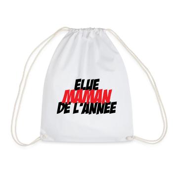 élue Maman de l'année - Sac de sport léger - blanc - Devant