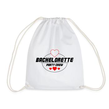 Bachelorette Party Crew - Turnbeutel - Weiß - Vorne