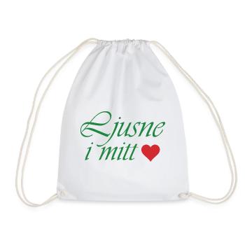 Erhelle in meinem Herzen - Turnbeutel - Weiß - Vorne