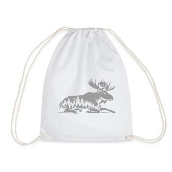 Élan - Sac de sport léger - blanc - Devant
