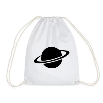 Space Gift - Drawstring Bag - white - Front