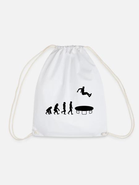 Trampolin Jumper Jumping Gymnastics Evolution - Turnbeutel - Weiß