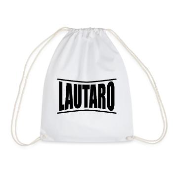 Lautaro t-shirt gift idea t-shirt - Drawstring Bag - white - Front