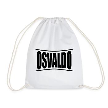 Osvaldo t-shirt t-shirt gift idea - Drawstring Bag - white - Front