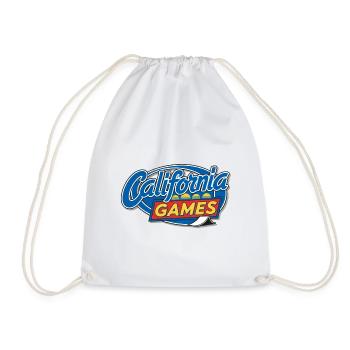CaliGames - Sac de sport léger - blanc - Devant