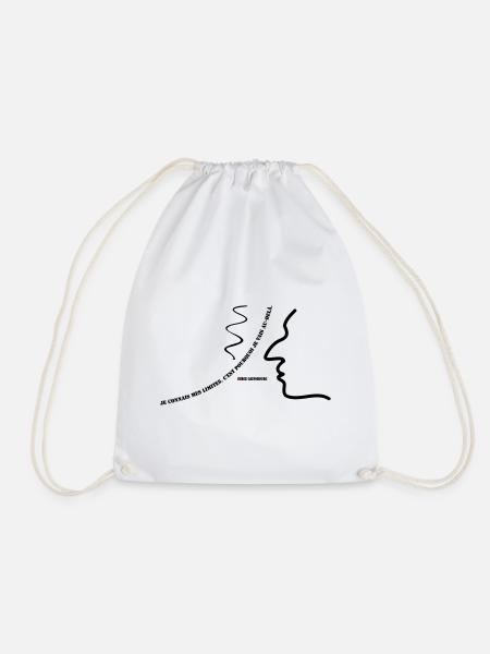 Citation de Gainsbourg - Sac de sport léger - blanc