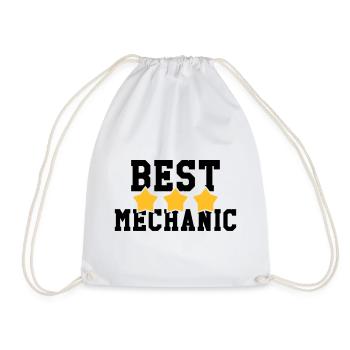 Best Mechanic - Turnbeutel - Weiß - Vorne