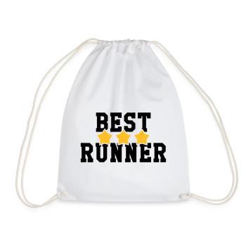 Course à Pied / Running / Jogging / Coureur - Sac de sport léger - blanc - Devant