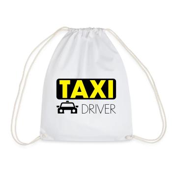 Conducteur de taxi - Sac de sport léger - blanc - Devant