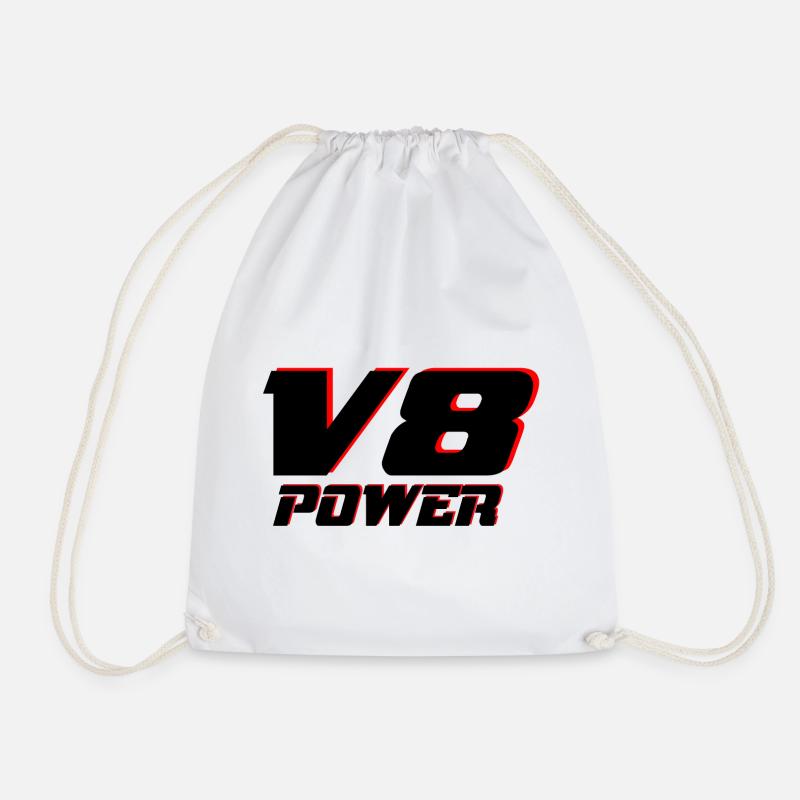 V8 - Sac de sport léger - blanc