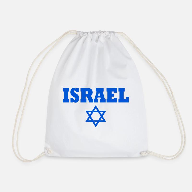 israel - Turnbeutel - Weiß