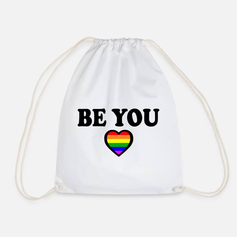 Be you - Turnbeutel - Weiß