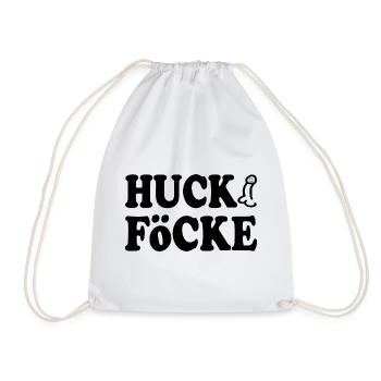 huck föcke - Turnbeutel - Weiß - Vorne