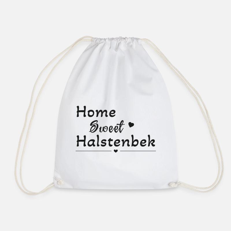 Home Sweet Halstenbek - Turnbeutel - Weiß