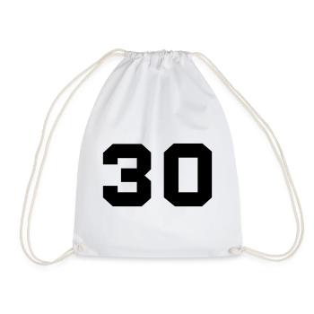 30 - Sac de sport léger - blanc - Devant