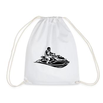 Water Craft - Drawstring Bag - white - Front