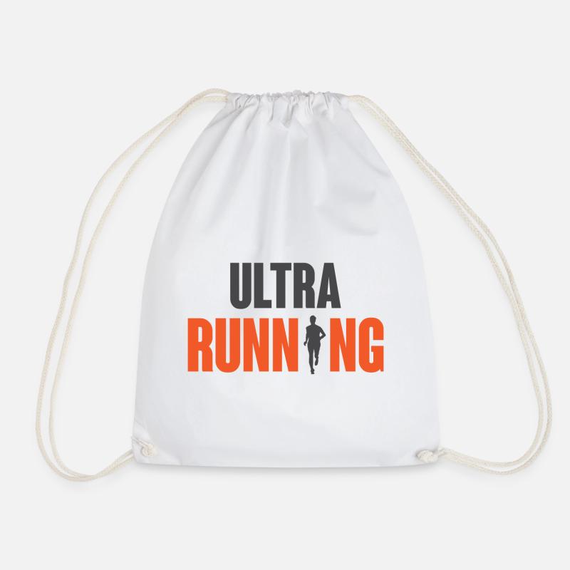 Ultra Running - Turnbeutel - Weiß
