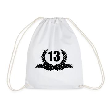 Lauwerkrans 13 ANS - Sac de sport léger - blanc - Devant