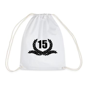 Lauwerkrans 15 ANS - Sac de sport léger - blanc - Devant