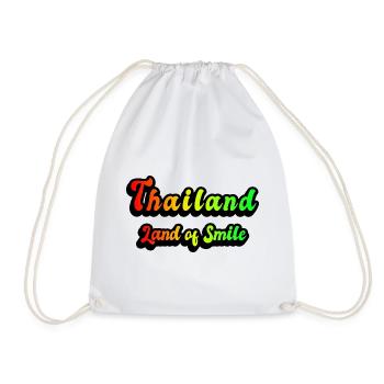 Thailand Land des Lächelns - Turnbeutel - Weiß - Vorne