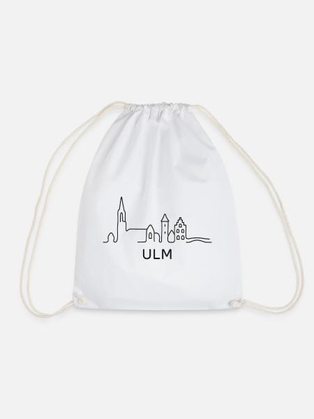 Ulm Skyline - Turnbeutel - Weiß