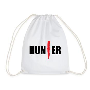 Chasseur sauvage - chasse - Sac de sport léger - blanc - Devant
