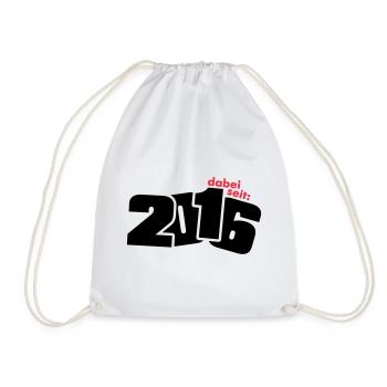 Né depuis 2016 - Sac de sport léger - blanc - Devant