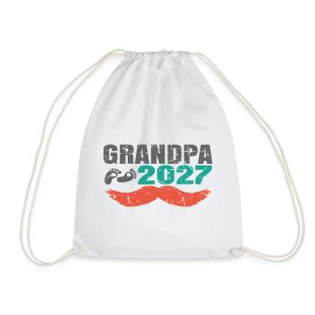Grandpa 2027  - Turnbeutel - Weiß - Vorne