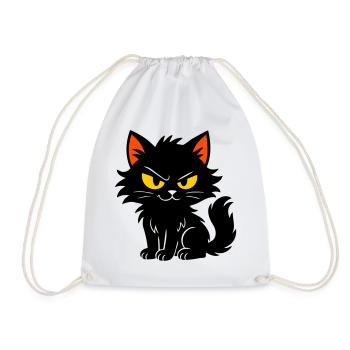 Sweet kitten - Drawstring Bag - white - Front