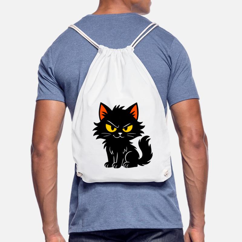 Sweet kitten Drawstring Bag