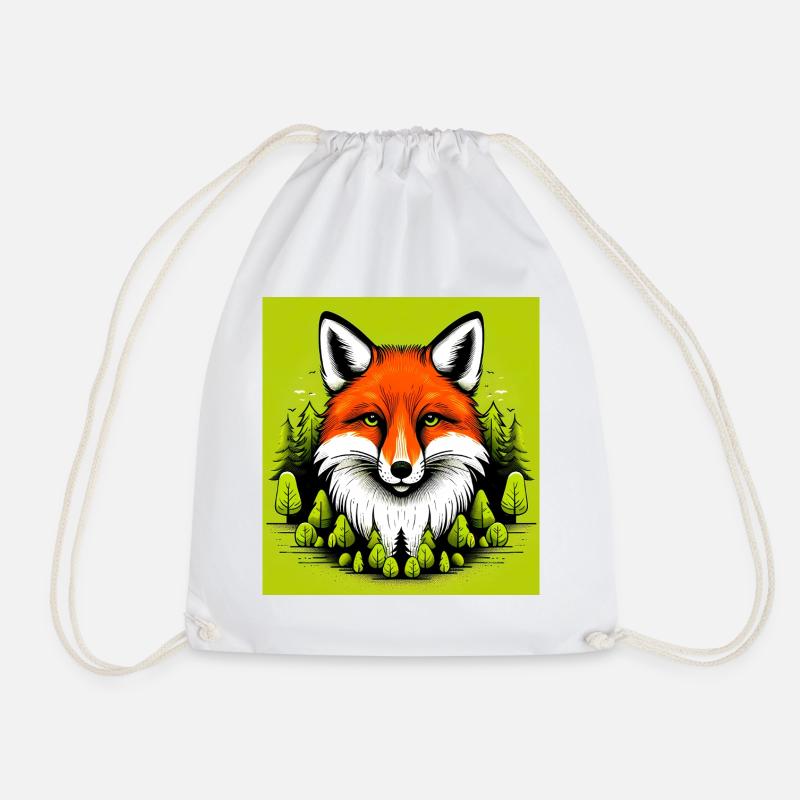 Fuchs - Turnbeutel - Weiß