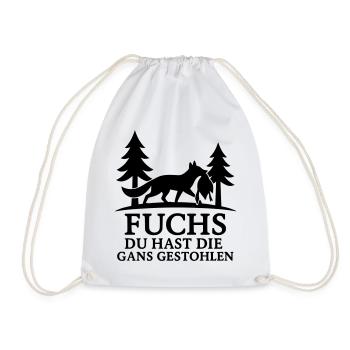 Oie fauve volée - Sac de sport léger - blanc - Devant