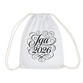 Jga 2026 Bachelor Party - Drawstring Bag - white - Front
